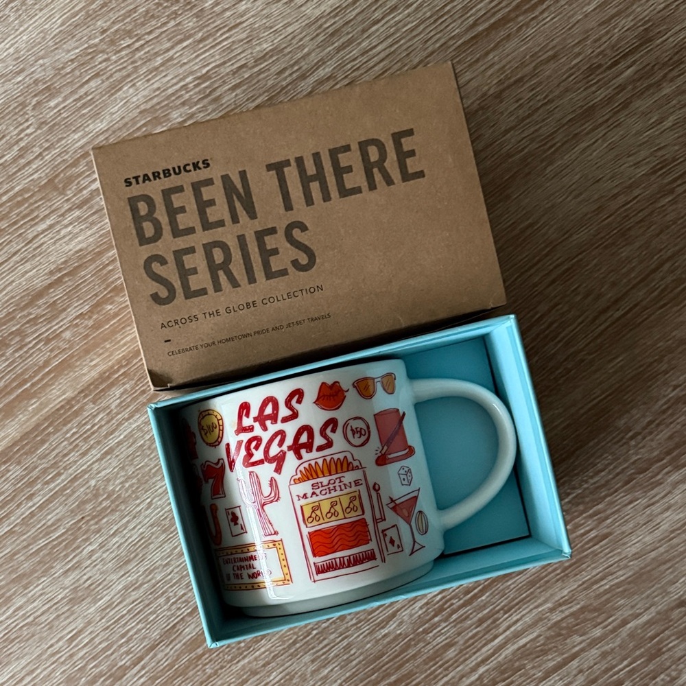 Starbucks Las Vegas Mug - Red and White Design